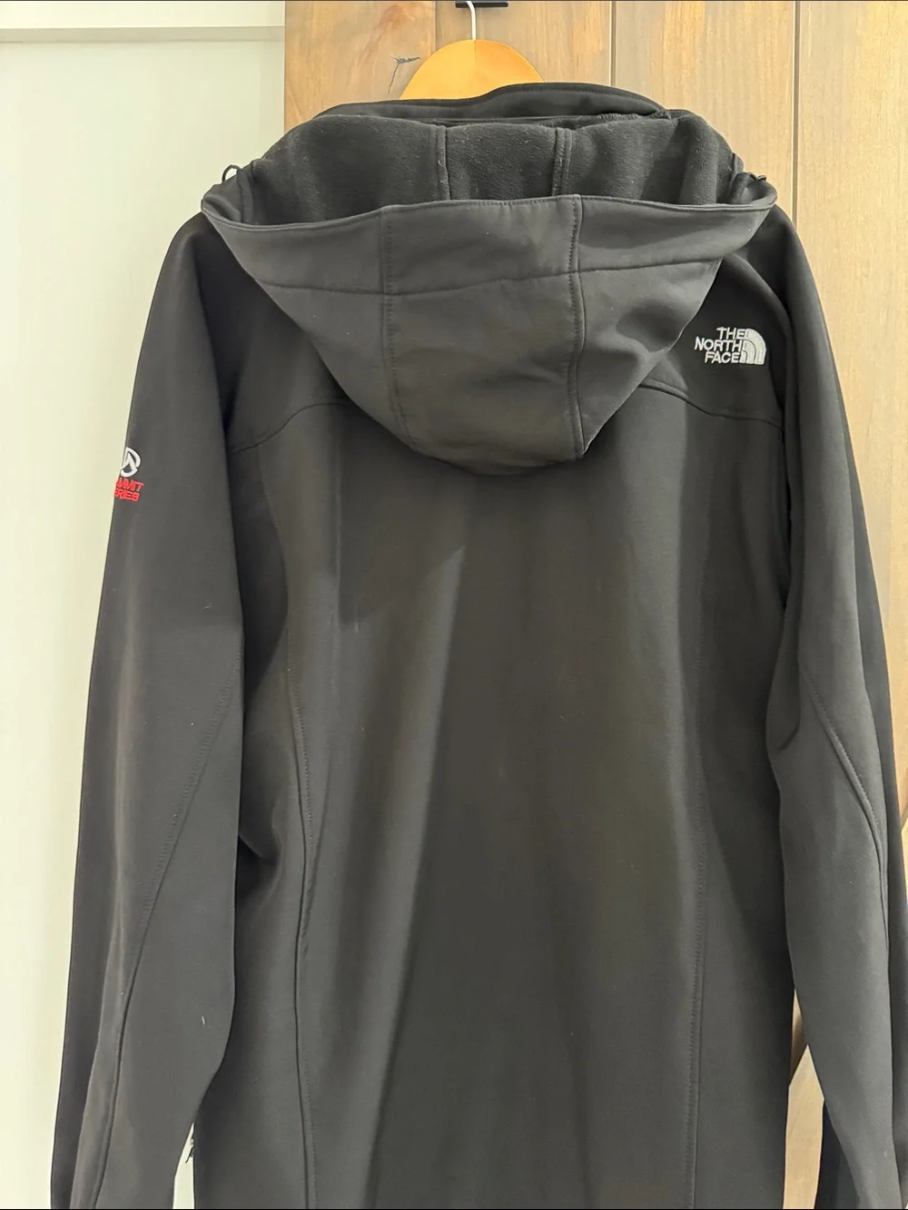 The North Face Summit Series Black Hooded Lightweight Jacket